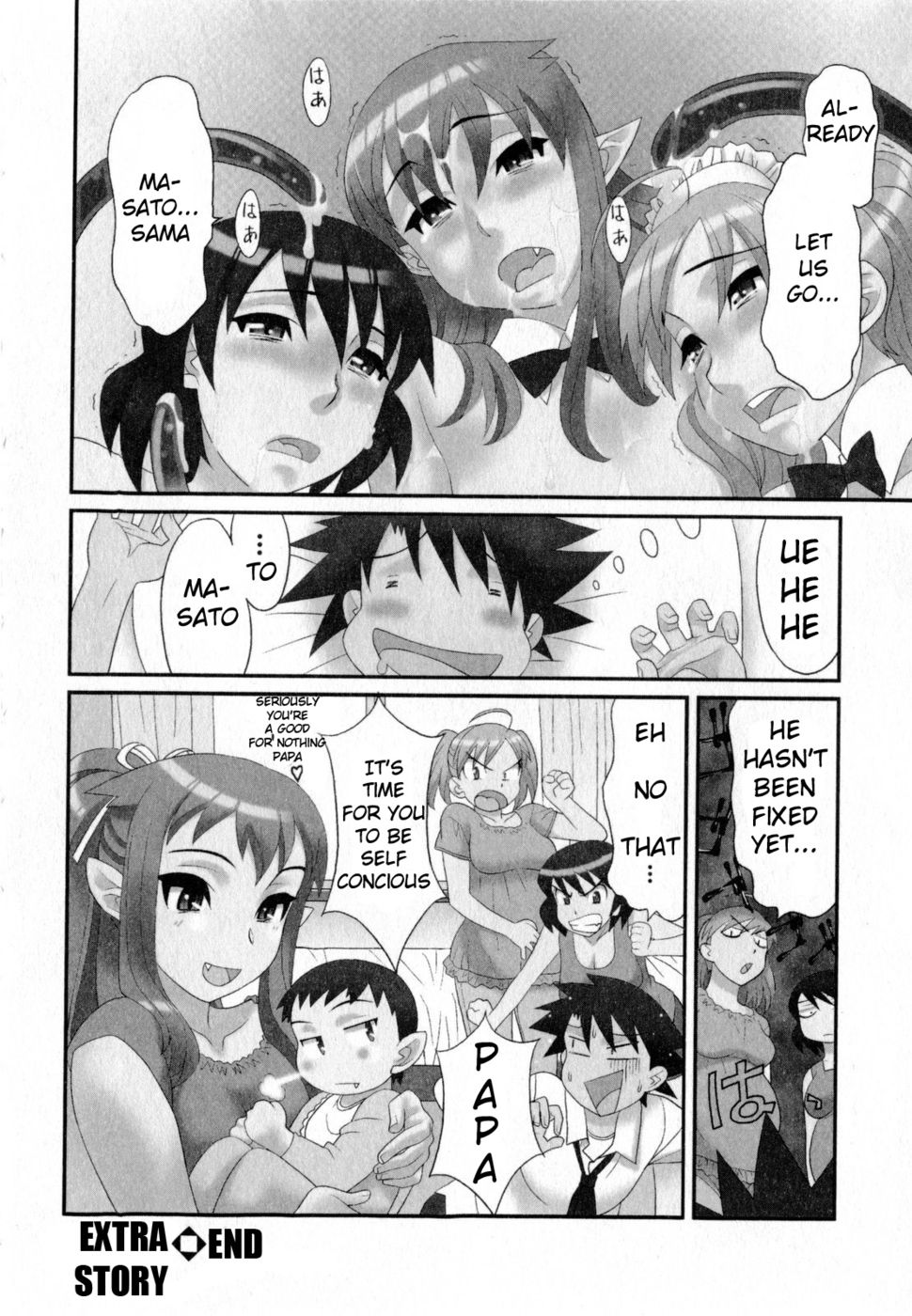 Hentai Manga Comic-Love and Devil Bonus Omake!-Read-6